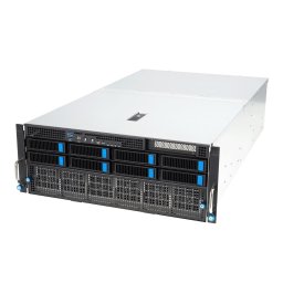 Server ASUS ESC8000A-E12, Rack 4U, fara procesor, fara memorie, 8 x LFF, 3 x 3000 W, Fara sistem de operare