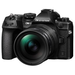 Camera Foto Mirrorless OLYMPUS OM System OM-1 Mark II, 20.4MP 4k, Kit cu Obiectiv 12-40mm f/2.8 PRO II, LCD 3", micro-HDMI, Montura MFT, Negru