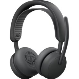 Casti cu microfon Logitech Zone Wireless 2 ES Microsoft Teams, USB-C/USB Wireless/Bluetooth, Gri