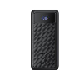 Baterie portabila Veger W5001, Micro-USB, 3 x USB 2.0, USB-C, Lightning, 50000 mAh, 12 V, 3 A, 22.5 W, Negru