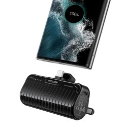 Baterie portabila Veger PLUGON-C PRO, 2 x USB-C, 5000 mAh, Negru
