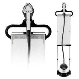 Fier de calcat vertical cu abur Ufesa Steamy Pad, 1580W, ecran LCD, 9 niveluri de abur, rezervor de 1, 35L, functionare continua timp de 40 de minute, pentru toate tipurile de tesaturi