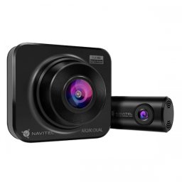 Camera Auto DVR Navitel AR280 DUAL cu Night Vision, front camera FullHD, ecran 2", vizibilitate 140° + camera secundara spate HD