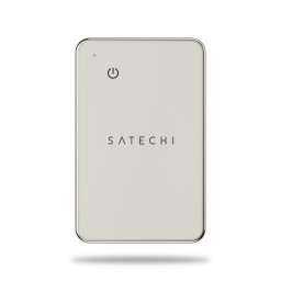 Tag de localizare Satechi FindAll Card, urmarirea obiectelor de valoare prin intermediul telefonului mobil Apple, Nisipiu
