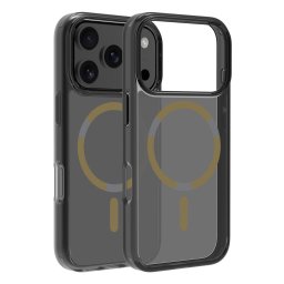 Husa Protectie Spate Dviced DV511052, MagSafe pentru Apple iPhone 17 Pro Smoke Case, Auriu