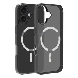 Husa Protectie Spate Dviced DV511054, MagSafe pentru Apple iPhone 17 Smoke Case, Argintiu