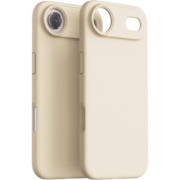 Husa Protectie Spate Dviced DV511059, Silicone, MagSafe pentru Apple iPhone Air, Bej