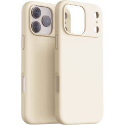 Husa telefon Dviced DV511060, Silicon MagSafe iPhone 17 Pro, Beige