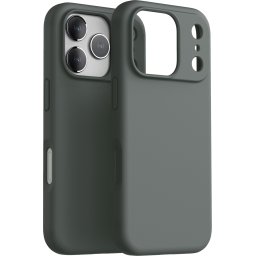 Husa Protectie Spate Dviced DV511064, Silicone, MagSafe, pentru Apple iPhone 17 Pro, Gri