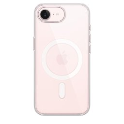 Husa de protectie Apple, carcasa clara, cu MagSafe pentru iPhone 17e, Transparenta