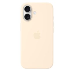 Husa de protectie Apple Silicone Case with MagSafe pentru iPhone 17, Vanilie
