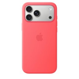 Husa de protectie Apple Silicone Case with MagSafe pentru iPhone 17 Pro Max, RozGuava