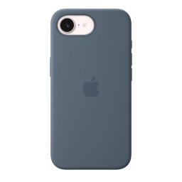 Husa de protectie Apple Silicone Case with MagSafe pentru iPhone 17e, Albastru inchis