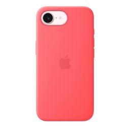 Husa de protectie Apple Silicone Case with MagSafe pentru iPhone 17e, Roz Guava