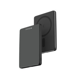 Acumulator extern Dviced Ultrathin DV400002, 5000mAh, Incarcare Wireless, Negru