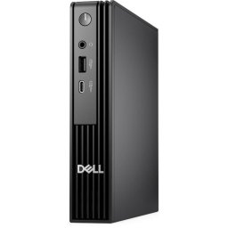 Mini PC DELL Pro Micro (QCM1255), Procesor AMD Ryzen 5 Pro 8500GE 3.4GHz, 16GB RAM, 512GB SSD, Windows 11 Pro, Negru