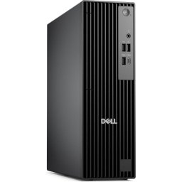 Desktop PC DELL Pro Slim QCS1250, Procesor Intel® Core™ Ultra 5 235 3.4GHz, 16GB RAM, 512GB SSD, Intel Graphics, Windows 11 Pro, Negru