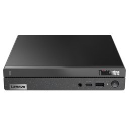 Desktop PC Lenovo ThinkCentre neo 50q Gen 4, Procesor Intel Core i3-1215U 4.4GHz, 8GB RAM, 256GB SSD, UHD Graphics, Windows 11 Pro, Negru
