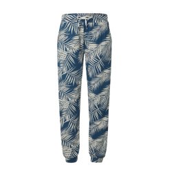 Iriedaily Pantaloni 'La Palma' albastru / alb