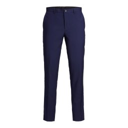 JACK & JONES Pantaloni cu dungă 'JJFranco' albastru închis