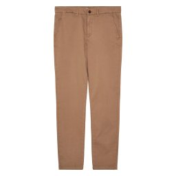 KnowledgeCotton Apparel Pantaloni eleganți 'Luca' maro