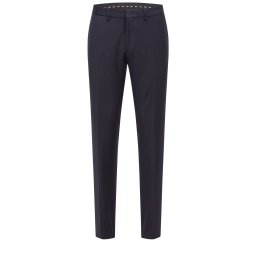 BOSS Pantaloni cu dungă 'Wenten' albastru închis