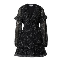 EDITED Rochie 'Lulu' negru / alb
