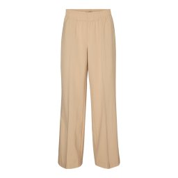 VERO MODA Pantaloni cu dungă 'SADIASUI' bej închis