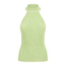 GUESS Top brodat 'Shayna' verde deschis