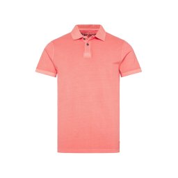 CAMP DAVID Tricou portocaliu somon / negru
