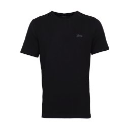 GUESS Tricou 'Pima' gri / negru
