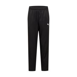 PUMA Pantaloni sport negru / alb