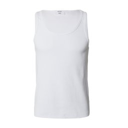 DAN FOX APPAREL Tricou 'Vince' alb