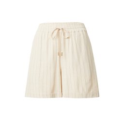 NÜMPH Pantaloni 'NUMAyann' bej deschis / gri închis