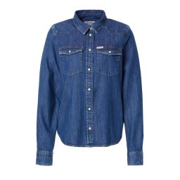 GUESS JEANS Bluză albastru închis