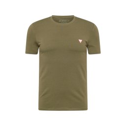 GUESS Tricou 'Aidy' oliv / roșu / alb