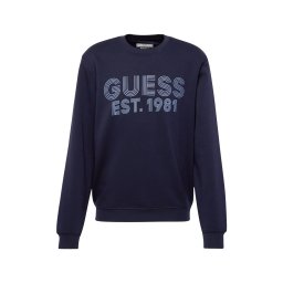 GUESS Bluză de molton 'Beau' bleumarin / albastru porumbel