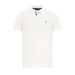 Jacey Quinn Tricou ecru / maro