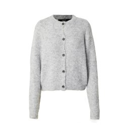 VERO MODA Geacă tricotată 'VMNovah' gri amestecat
