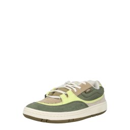 VANS Sneaker low 'Speed' alb kitt / verde / kaki / verde deschis