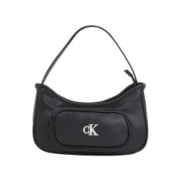 Calvin Klein Jeans Geantă negru / alb