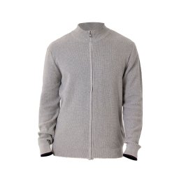 Jacey Quinn Geacă tricotată gri