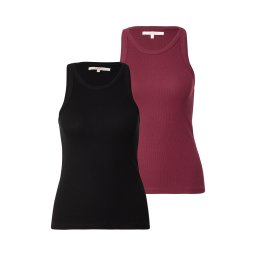 ONLY Top 'ONLLindsay' roșu vin / negru