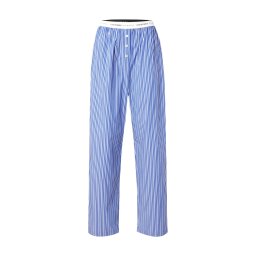 OH APRIL Pantaloni 'OH APRIL x LOVE Stories - Theodore' albastru / alb