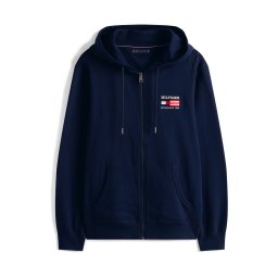 TOMMY HILFIGER Hanorac 'Americana' bleumarin / roșu / alb