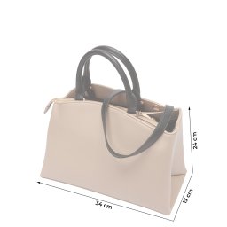 BALDININI Poșete 'Aida 002' culoarea pielii / auriu / negru