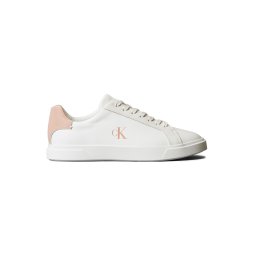 Calvin Klein Sneaker low maro deschis / alb