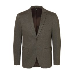 SELECTED Sacou 'SLHAITOR' ciocolatiu