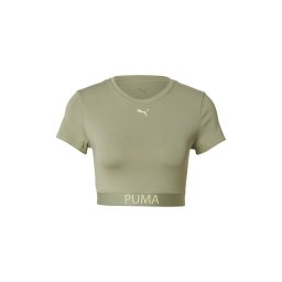 PUMA Tricou funcțional 'STRONG' bej / verde pastel