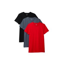 Calvin Klein Underwear Tricou gri metalic / roșu / negru
